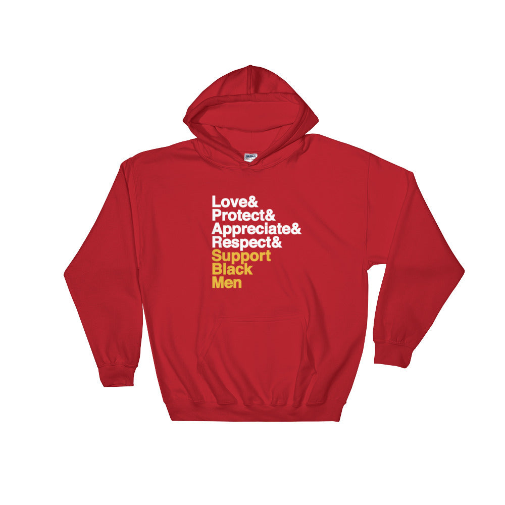 Support Black Men Hoodie