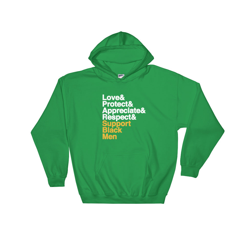 Support Black Men Hoodie